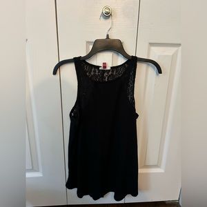 Sleeveless Black Top